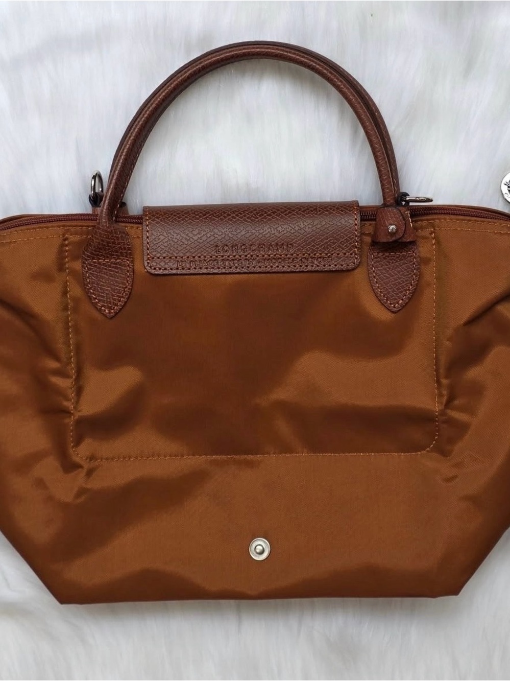 Longchamp cognac small - Picture 3 of 7